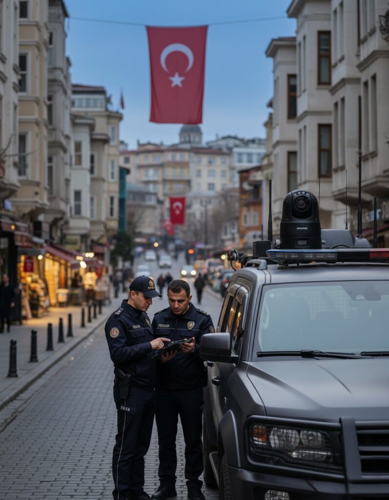 Araç üstü Polis Kamerası